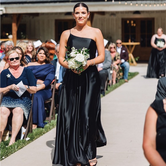 Sorella Vita One Shoulder Bridesmaid Gown - Picture 2 of 10